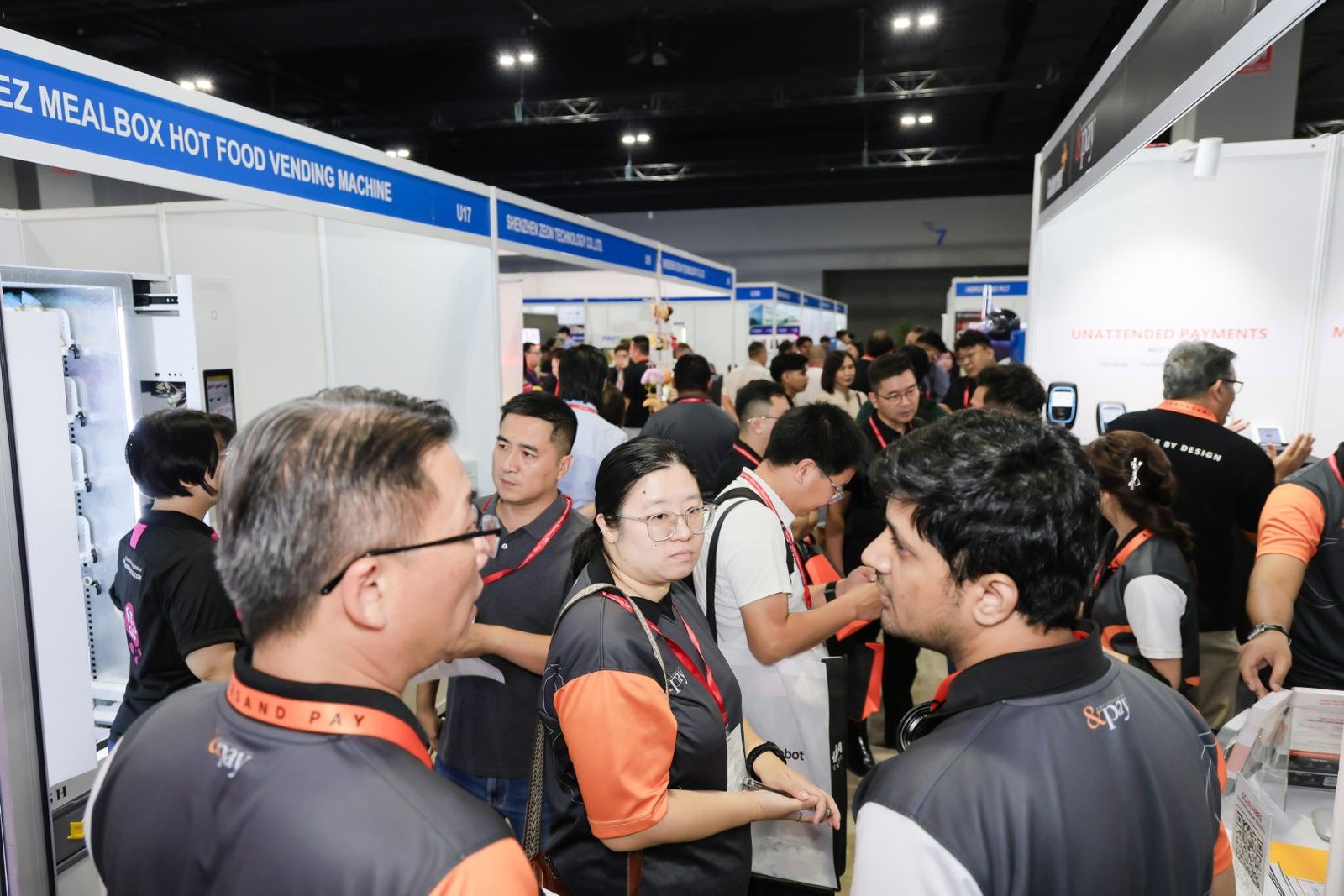 Visitors at a previous ASIA SHOP retail payment exhibition