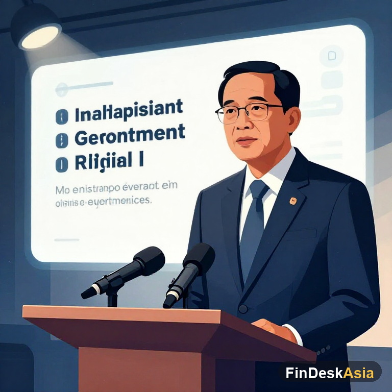 Editorial illustration representing JPJ and e-government services