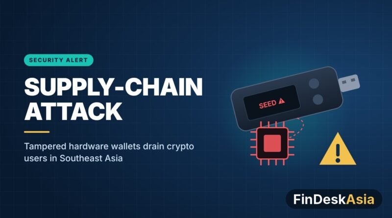 Ledger Hardware Wallets Hit by Supply Chain Attack: Millions Drained via Physical Spy Chips